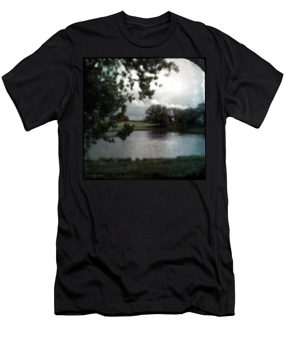 Vintage T-Shirt featuring the photograph Pond On Lake Elmo Road by Tim Nyberg