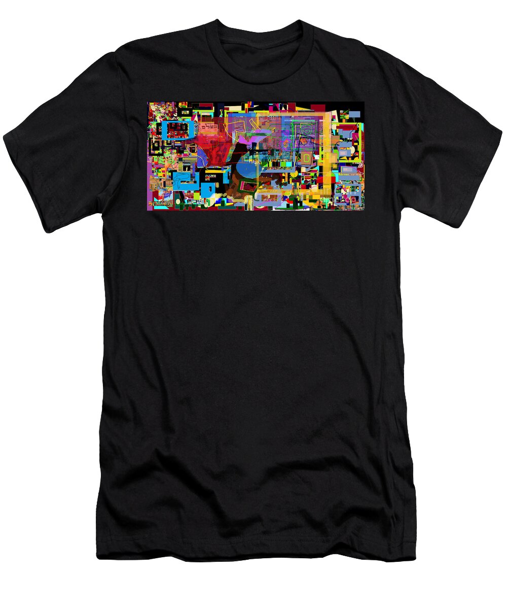 Torah T-Shirt featuring the digital art precious is man for he is created in the Divine Image 9 by David Baruch Wolk