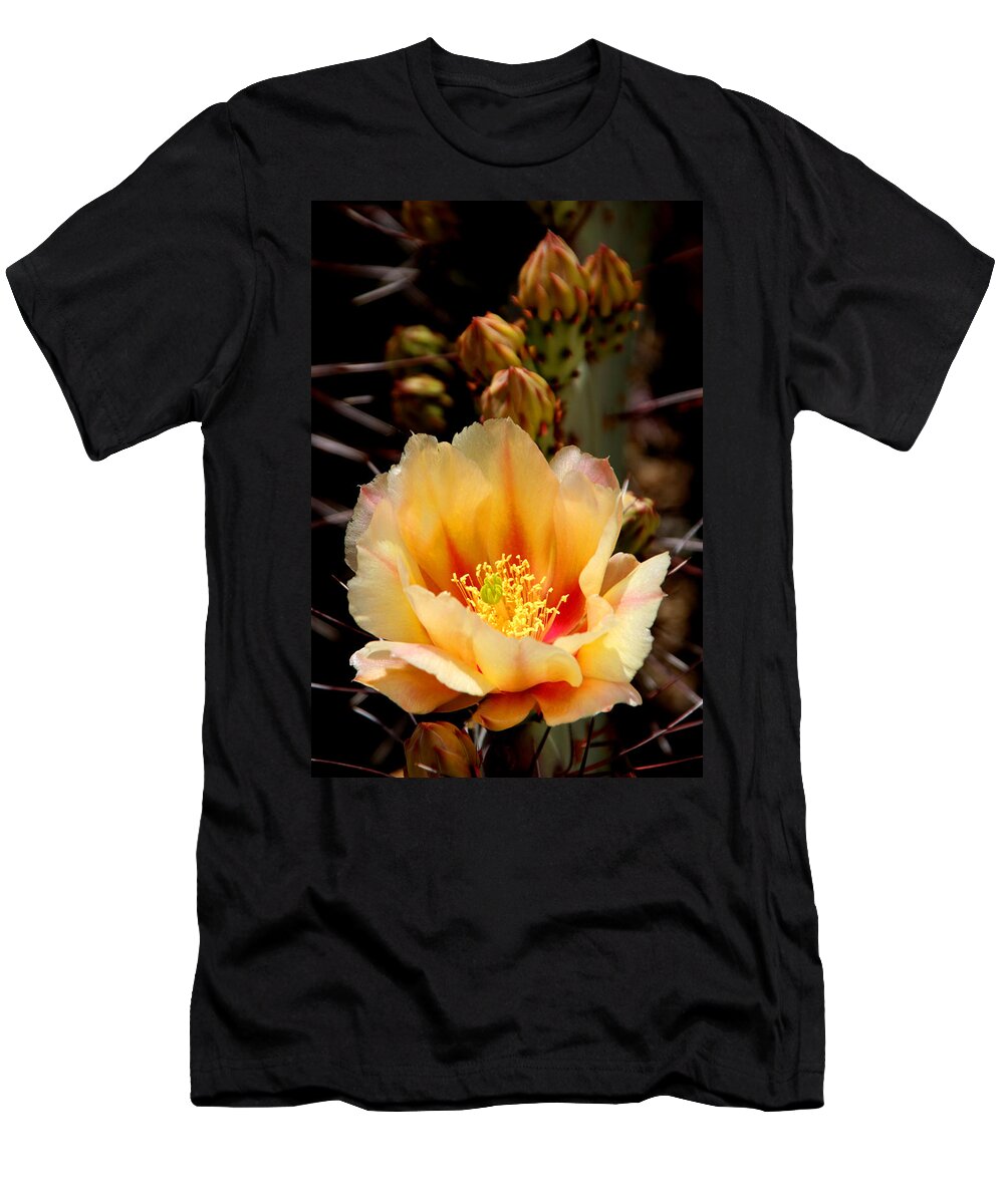 Prickly Pear T-Shirt featuring the photograph Prickly Pear by Joe Kozlowski