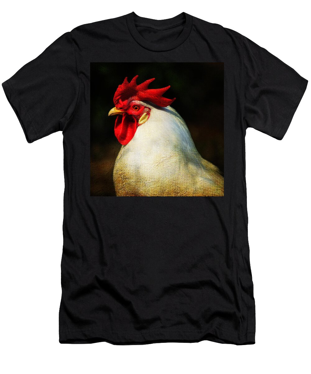 Cock T-Shirt featuring the photograph Pride by Jenny Rainbow