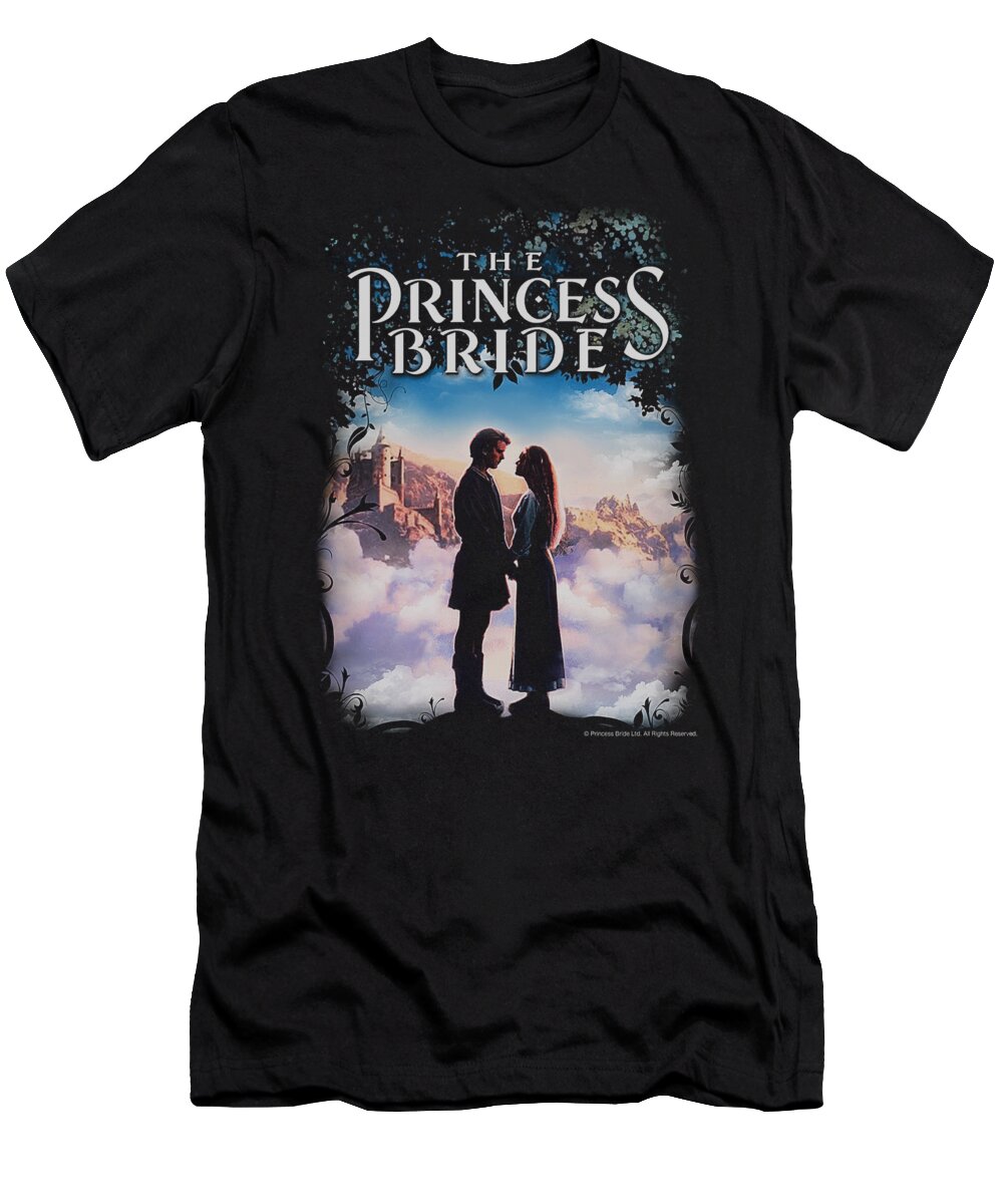 Celebrity T-Shirt featuring the digital art Princess Bride - Storybook Love by Brand A