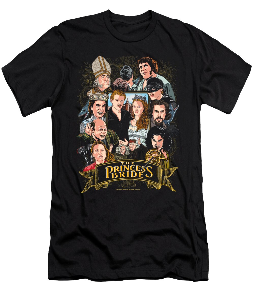  T-Shirt featuring the digital art Princess Bride - Timeless by Brand A