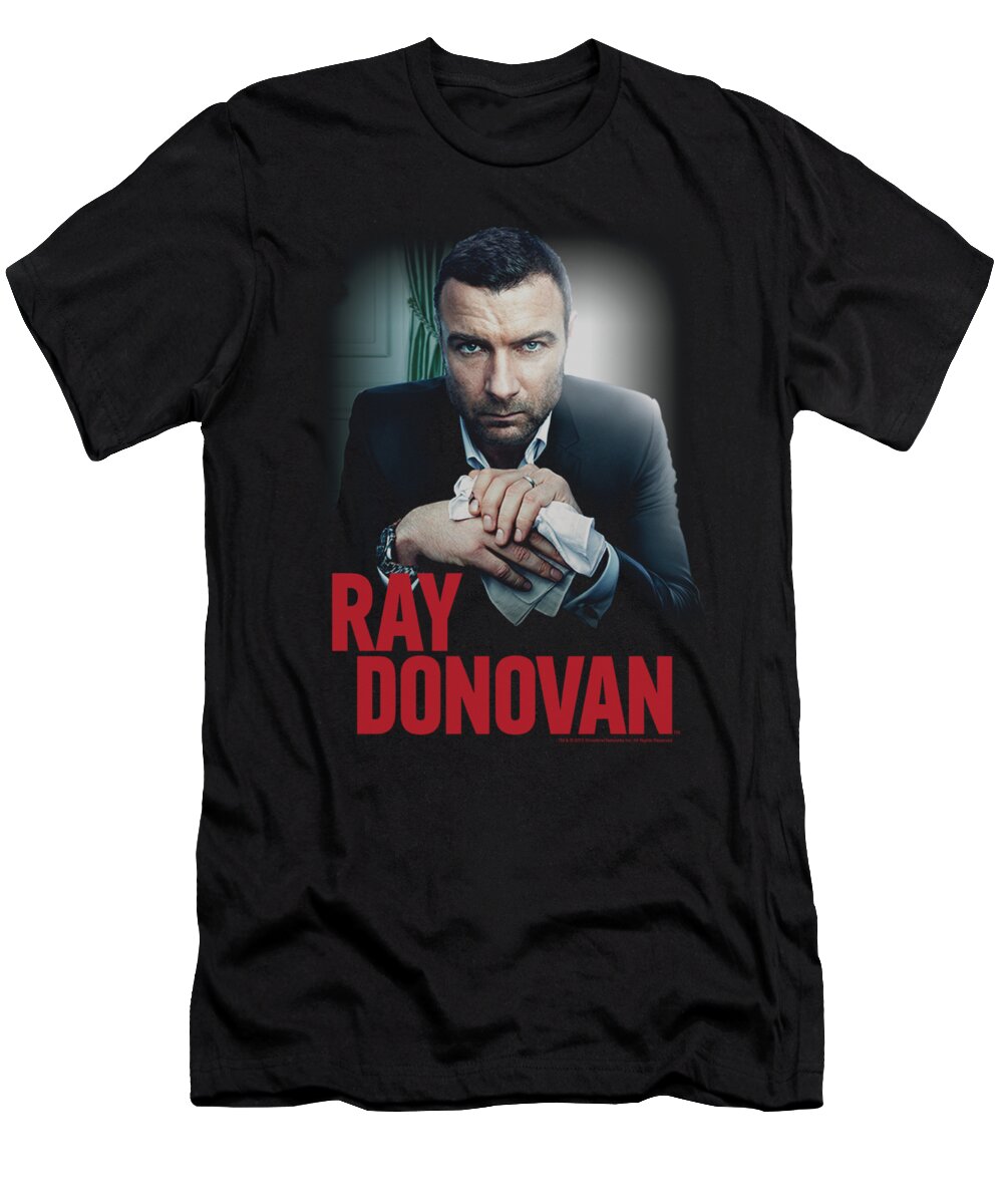 Ray Donovan T-Shirt featuring the digital art Ray Donovan - Clean Hands by Brand A