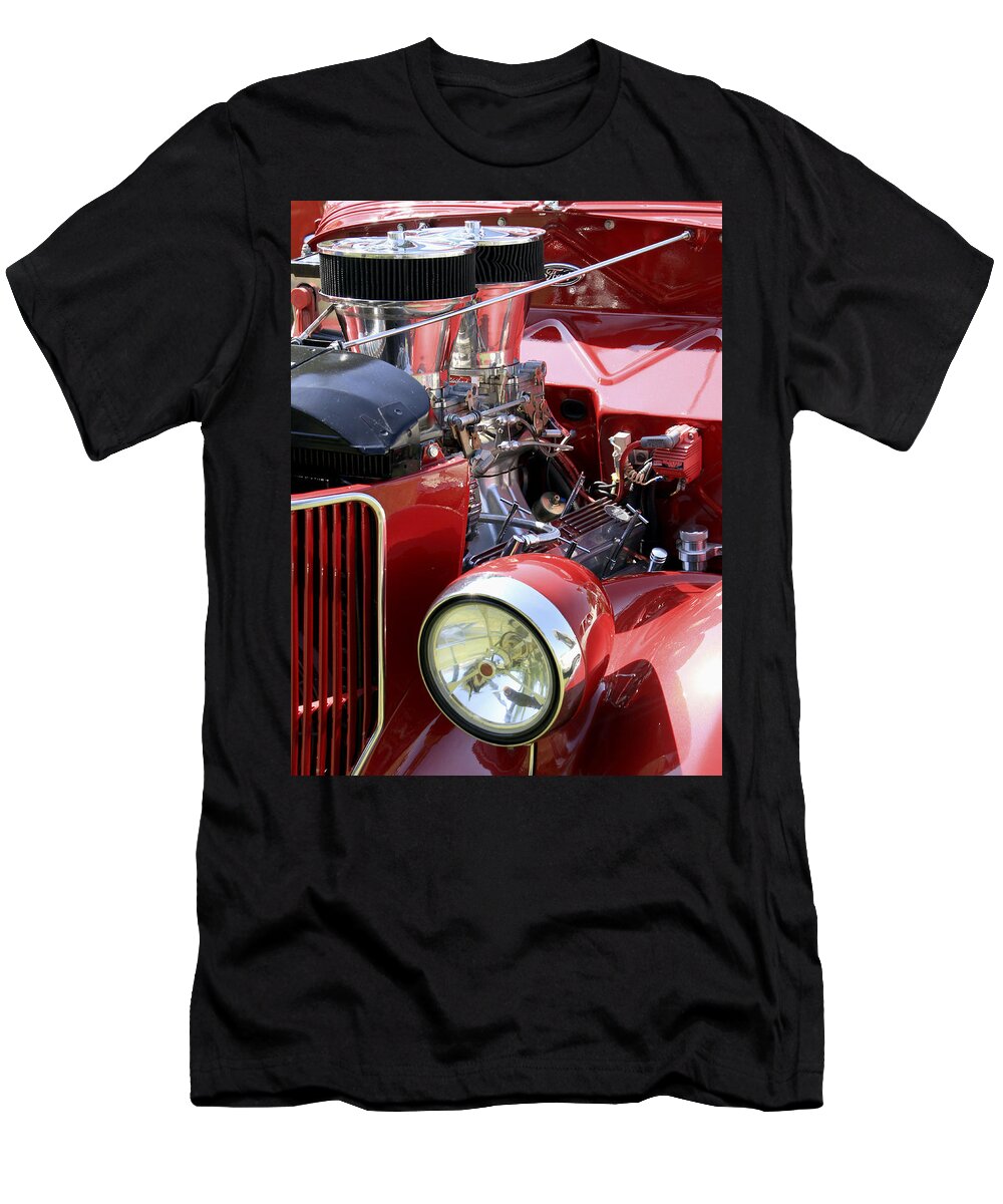 Classic T-Shirt featuring the photograph Red Ford by Bob Slitzan