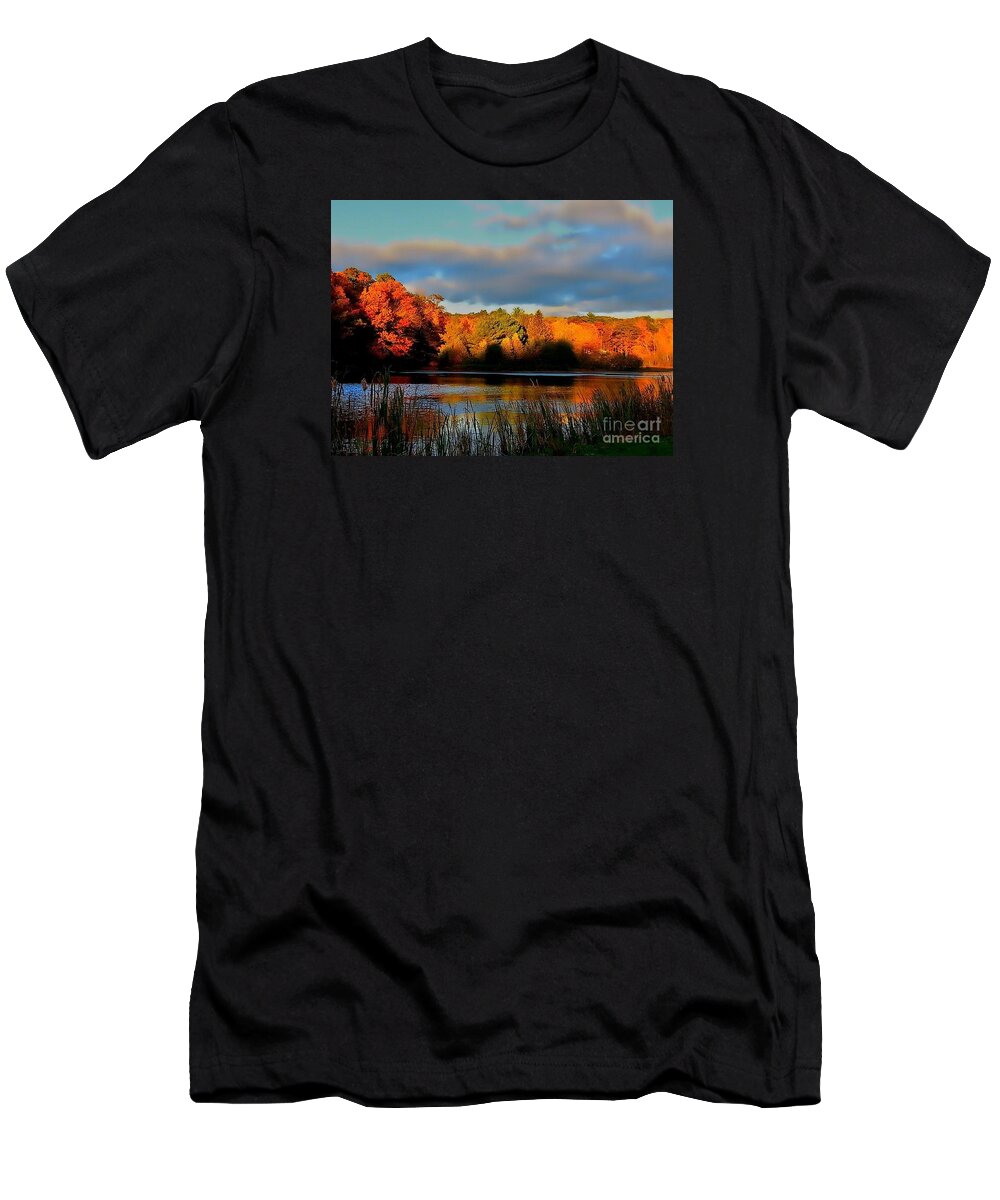 Autumn T-Shirt featuring the photograph Resonate by Dani McEvoy