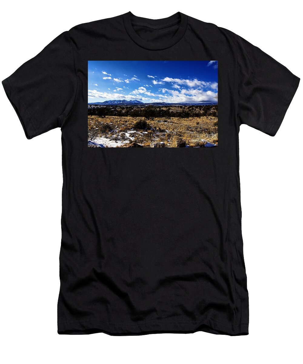 Rio Grande River T-Shirt featuring the photograph Rio Grande River Canyon-Arizona V2 by Douglas Barnard