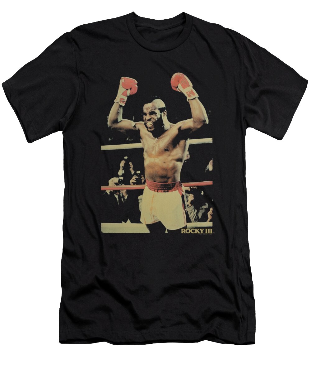  T-Shirt featuring the digital art Rocky IIi - Clubber by Brand A