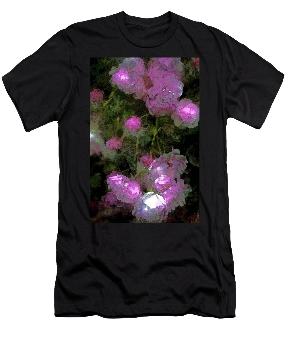 Floral T-Shirt featuring the photograph Rose 225 by Pamela Cooper
