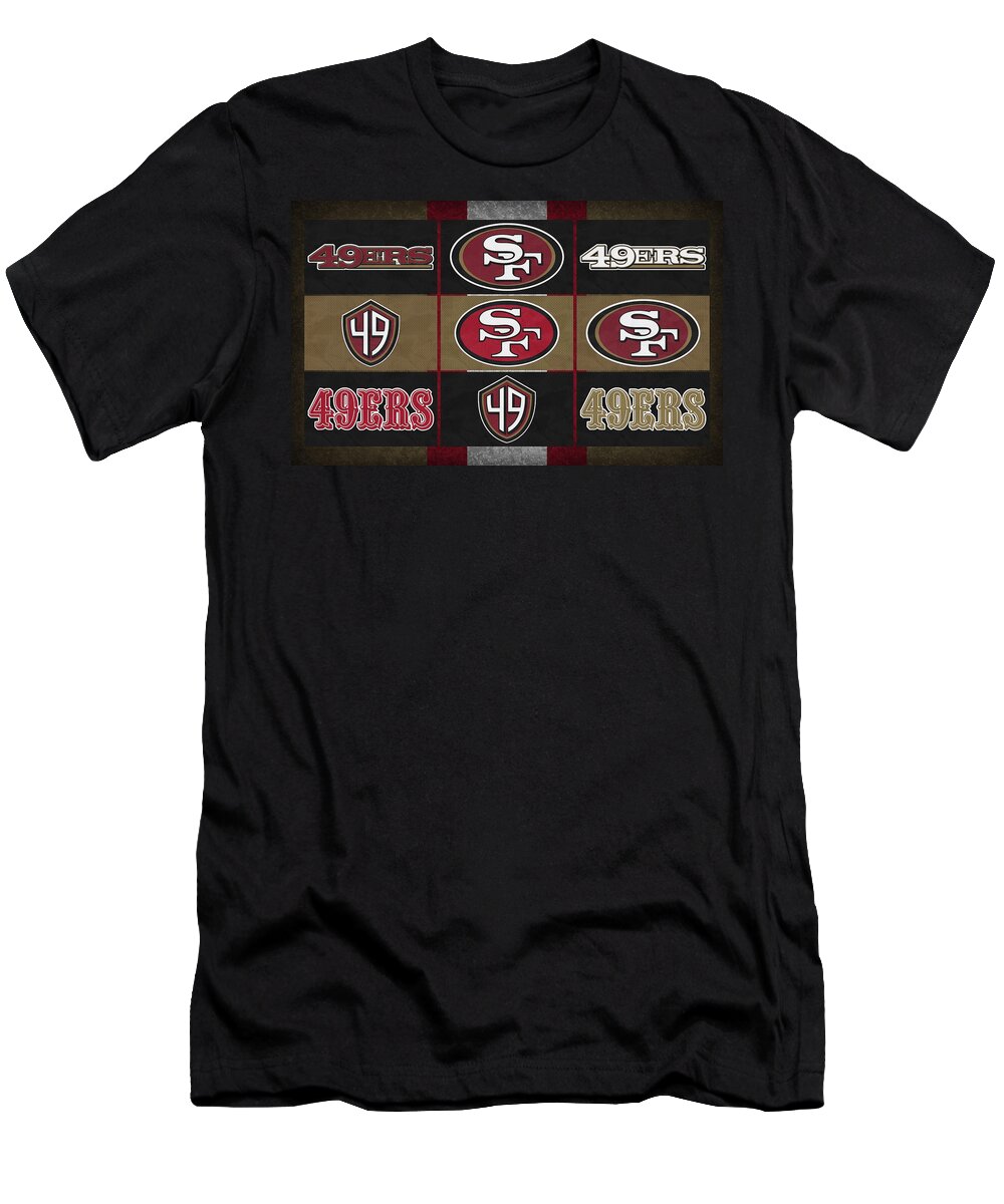 San Francisco 49ers Uniform Patches T-Shirt