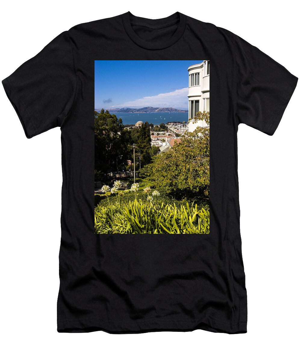 Apartment T-Shirt featuring the photograph San Francisco Bay by Mark Llewellyn