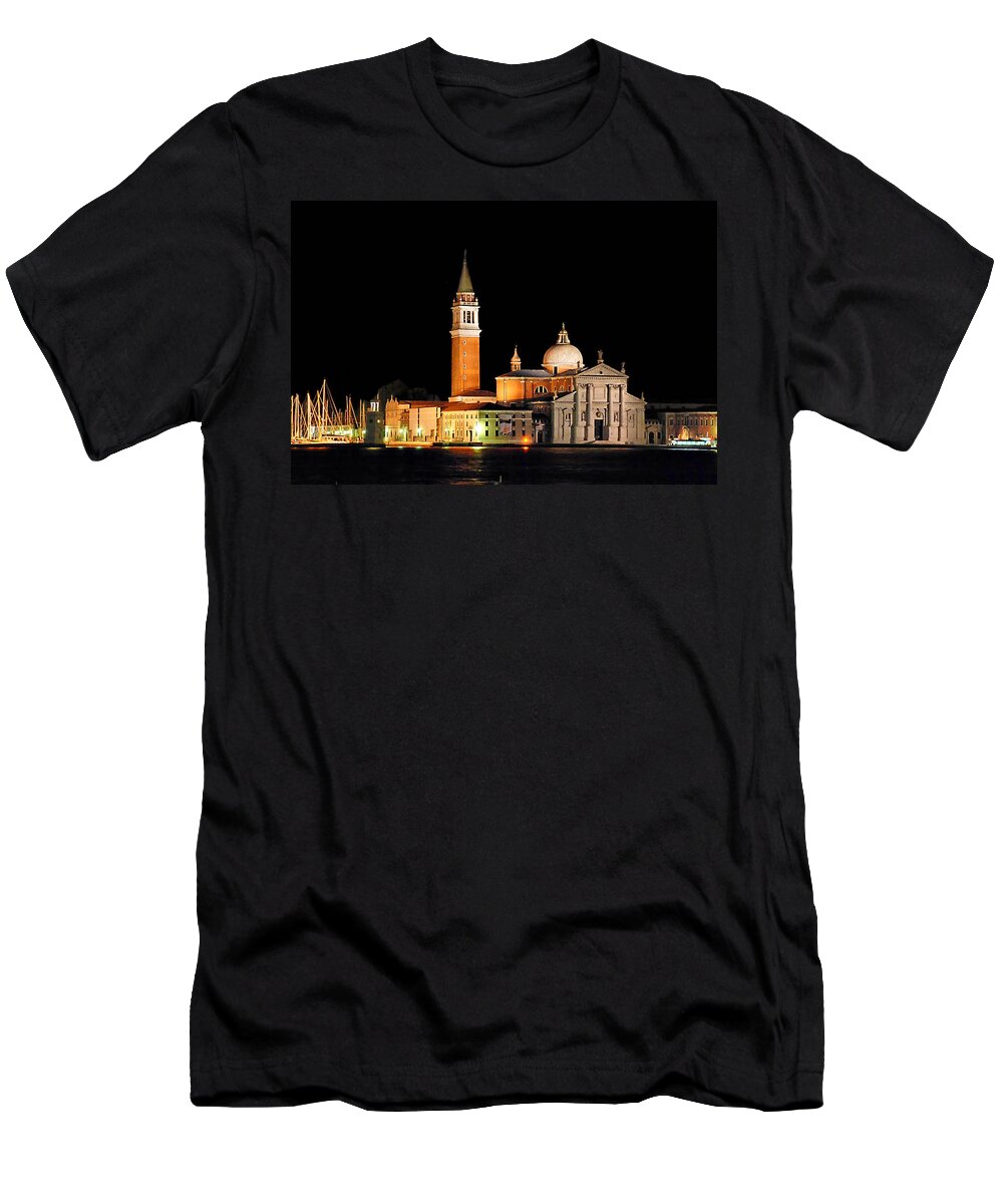 San Giorgio Maggiore T-Shirt featuring the photograph San Giorgio Maggiore by Andrei SKY