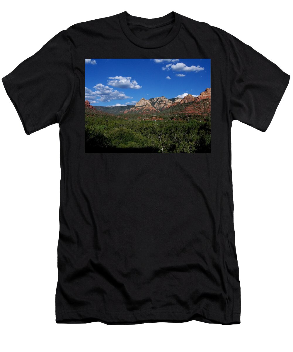 Valley T-Shirt featuring the photograph Sedona-3 by Dean Ferreira