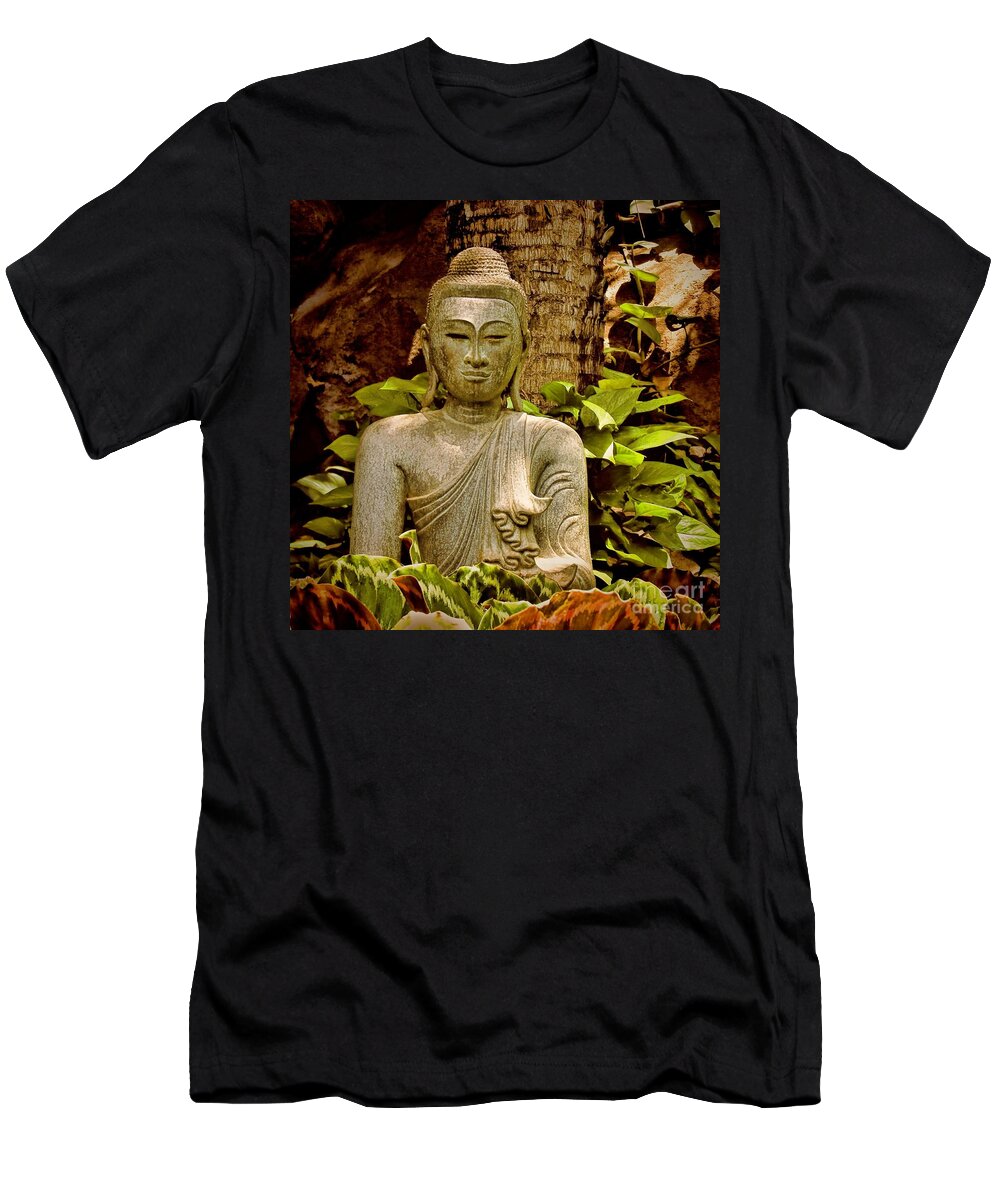 Zen T-Shirt featuring the photograph Serenity by Peggy Hughes