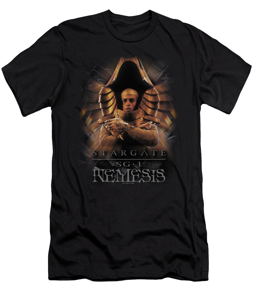  T-Shirt featuring the digital art Sg1 - Nemesis by Brand A