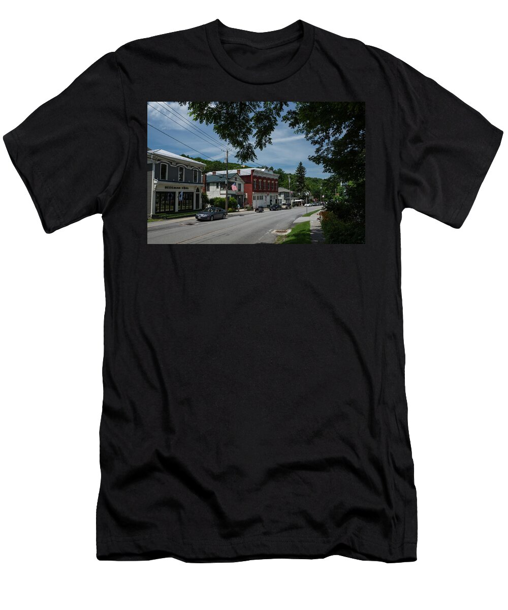 Sharon Springs New York T-Shirt featuring the photograph Sharon Springs New York by Photographic Arts And Design Studio