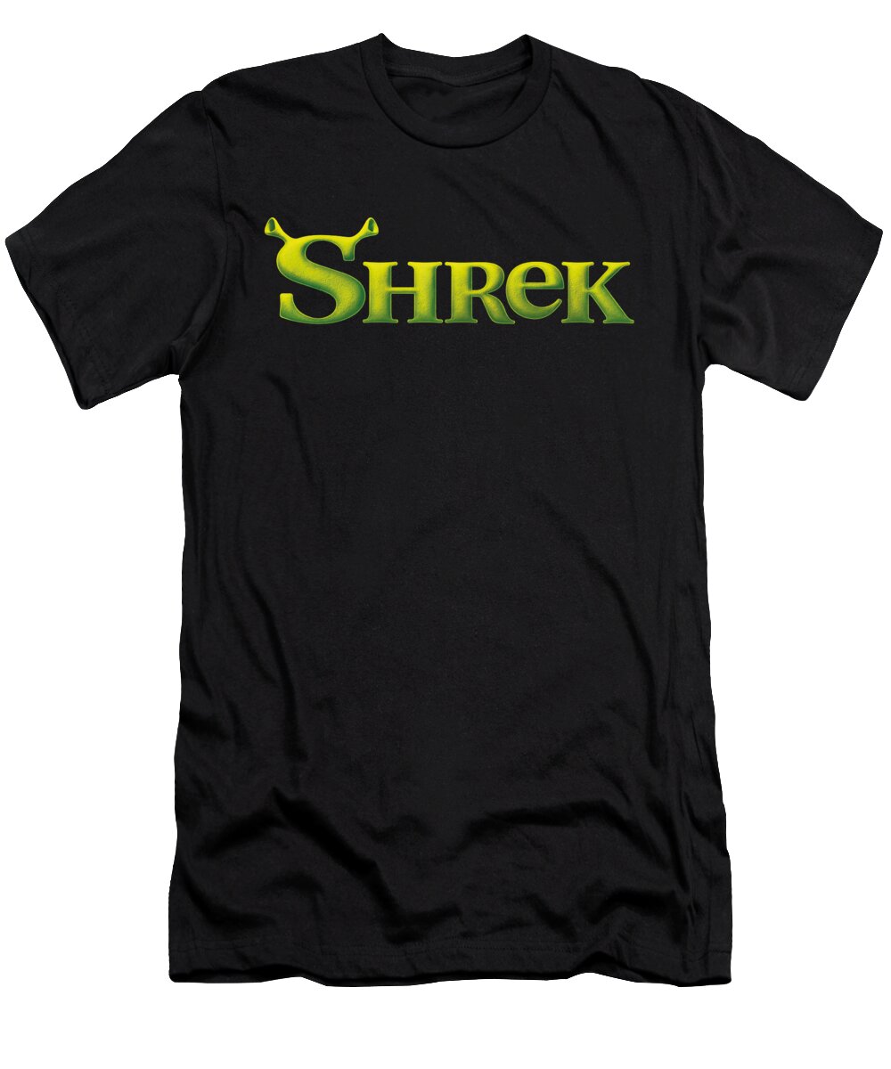  T-Shirt featuring the digital art Shrek - Logo by Brand A