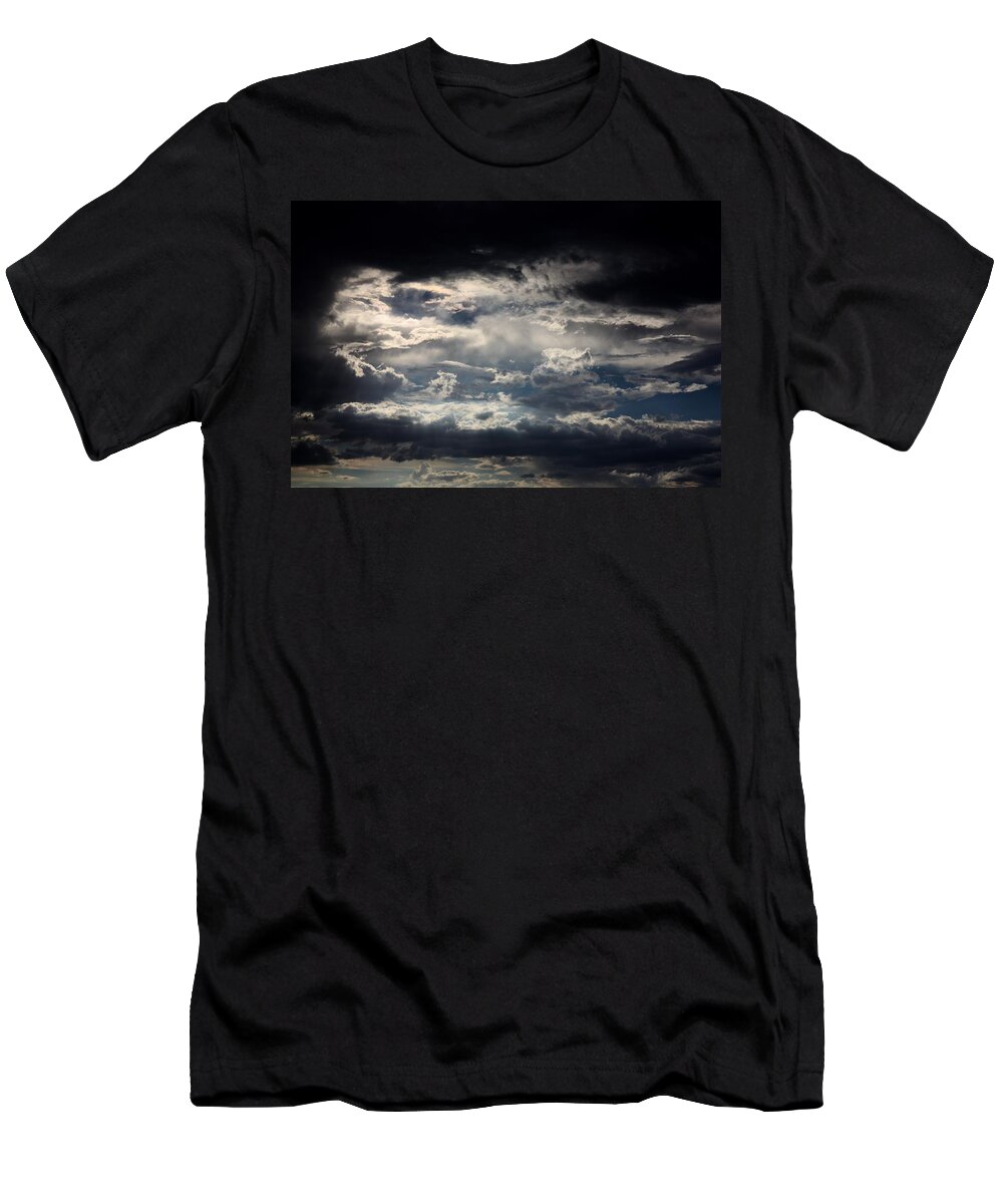 Clouds T-Shirt featuring the photograph Silver Linings by Joe Kozlowski