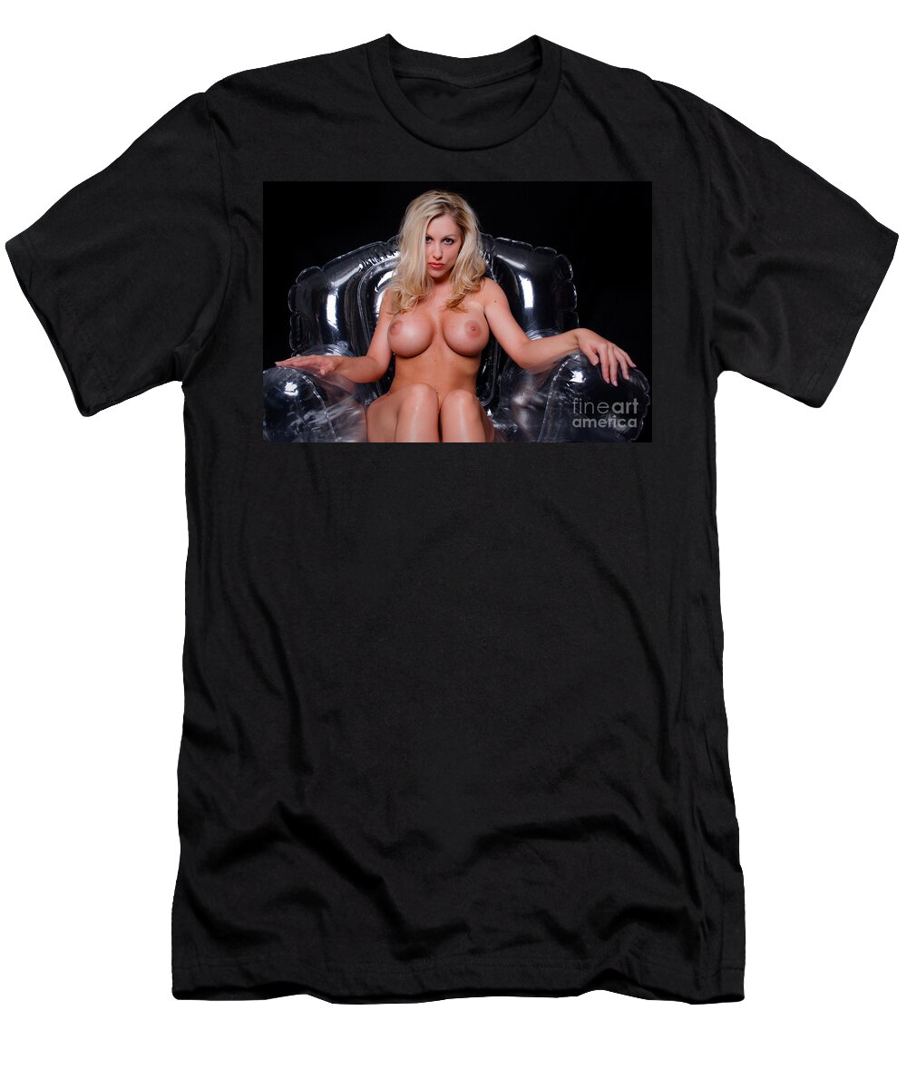 Chair T-Shirt featuring the photograph Sitting Pretty by Jt PhotoDesign