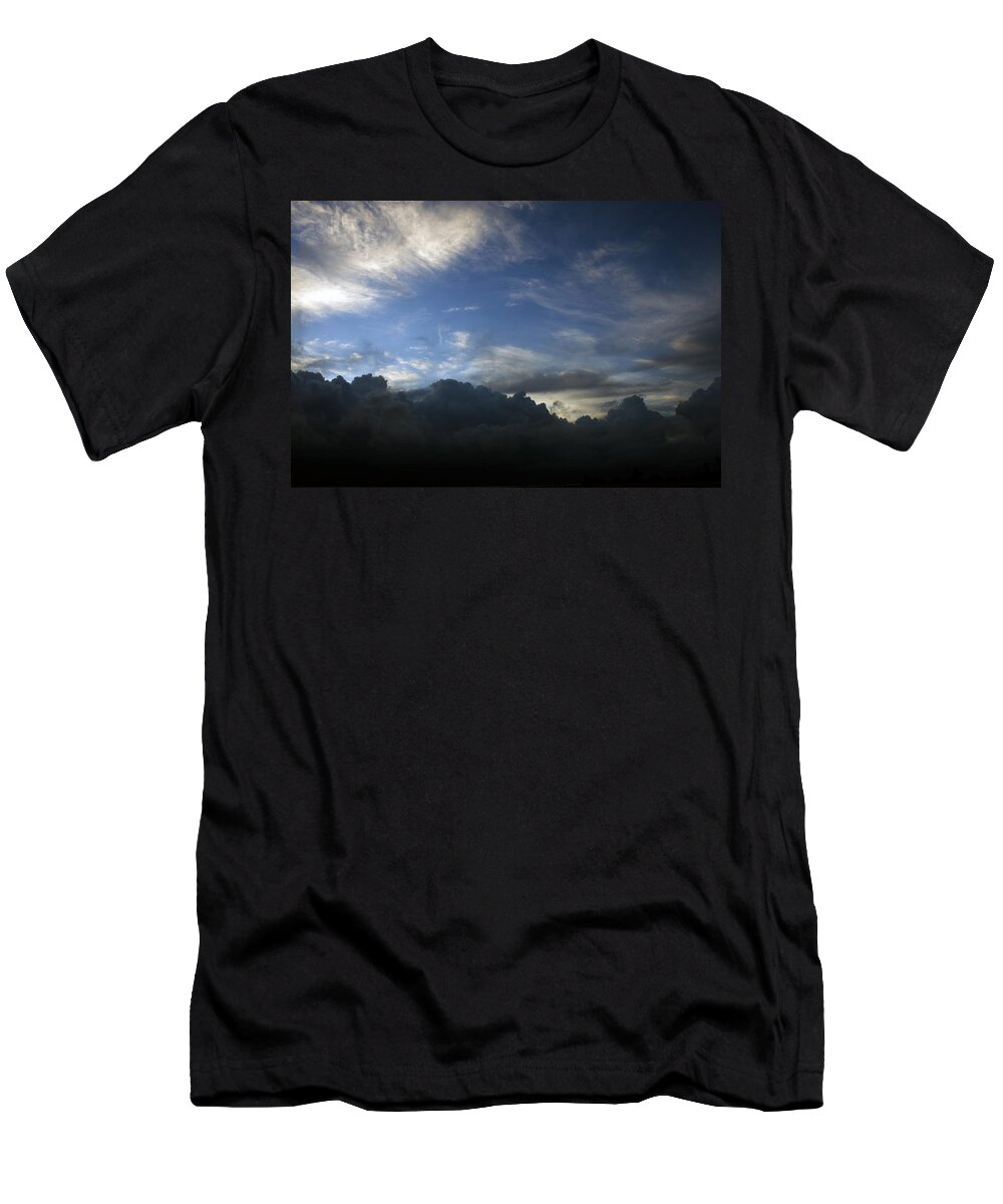 Sky T-Shirt featuring the photograph Sky's the Limit by Edward Hawkins II