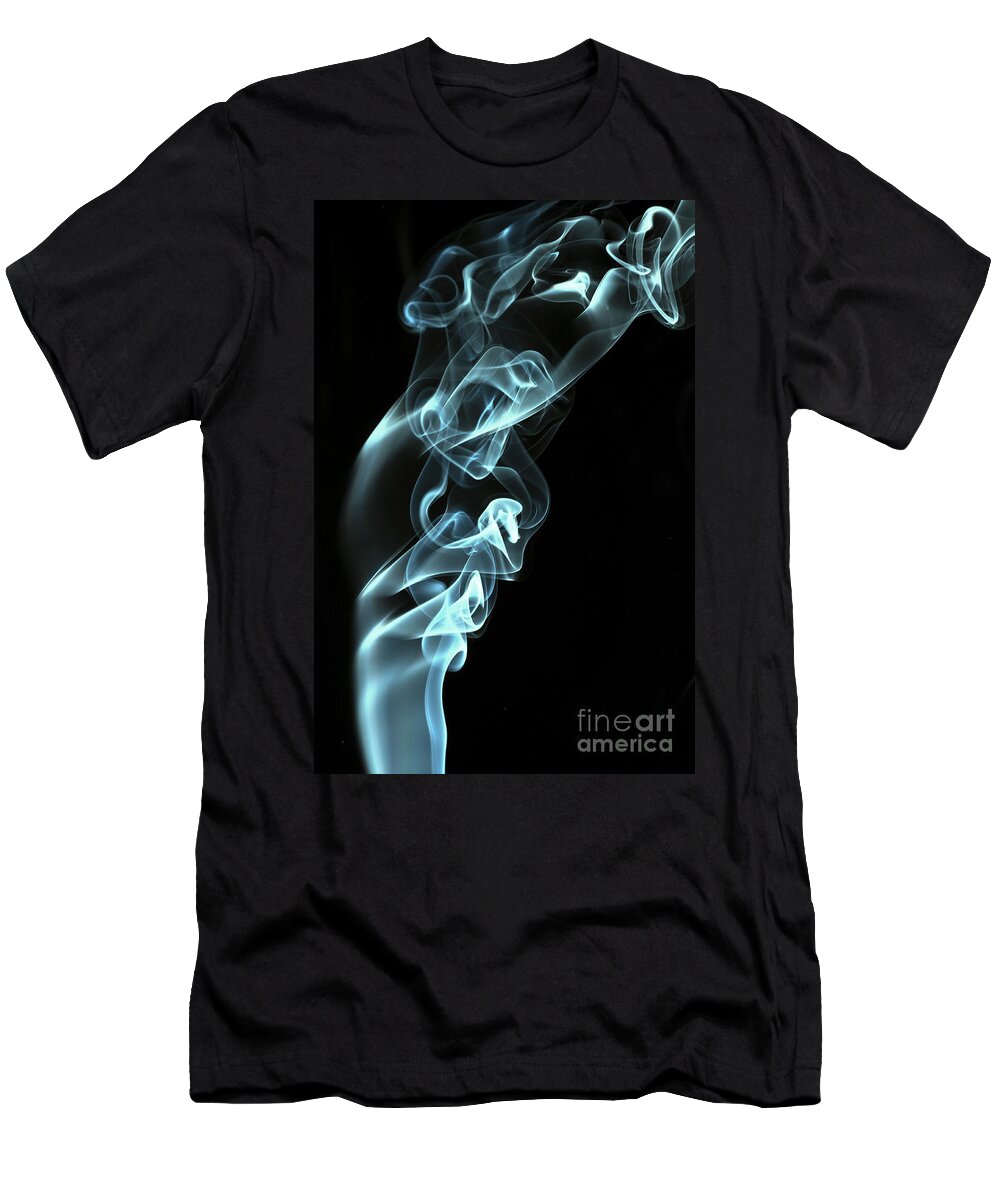 Smoking Trails T-Shirt featuring the photograph Smokey 8 by Steve Purnell