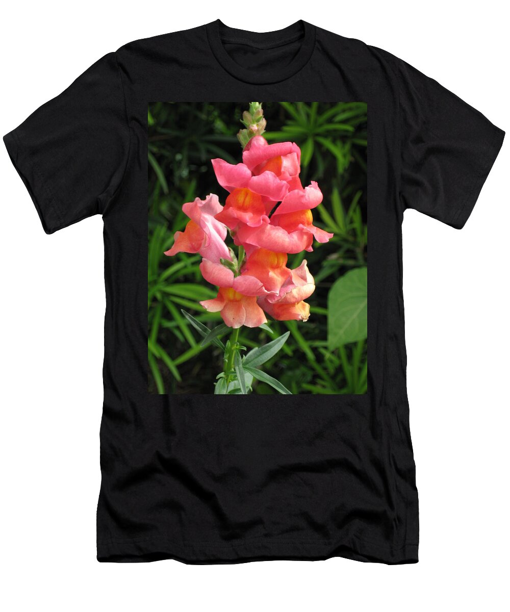 Cute T-Shirt featuring the photograph Snapdragon by Ron Monsour