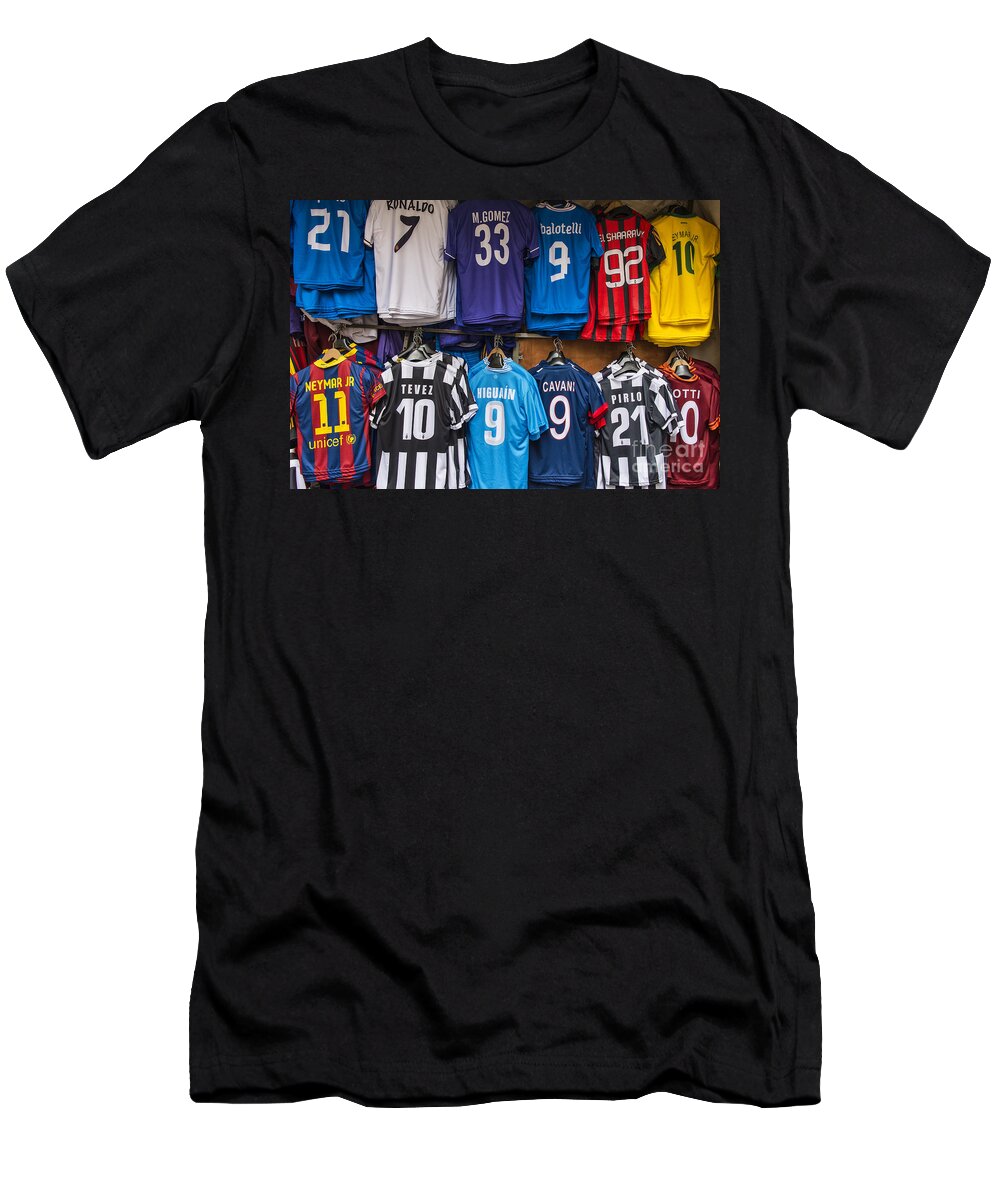 Soccer Star Jerseys T-Shirt by John Greim - Pixels
