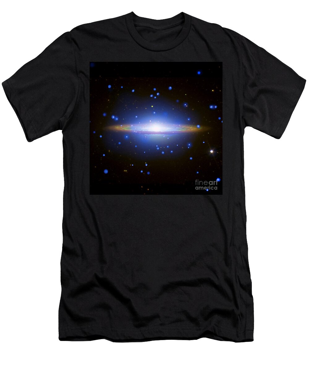 Chandra T-Shirt featuring the photograph Sombrero Galaxy by Nasa