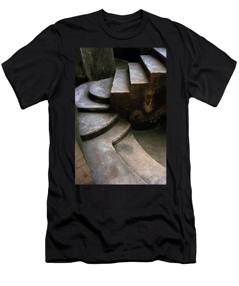 Light T-Shirt featuring the photograph Ancient Spiritual Geometry Of Indonesia by Shaun Higson