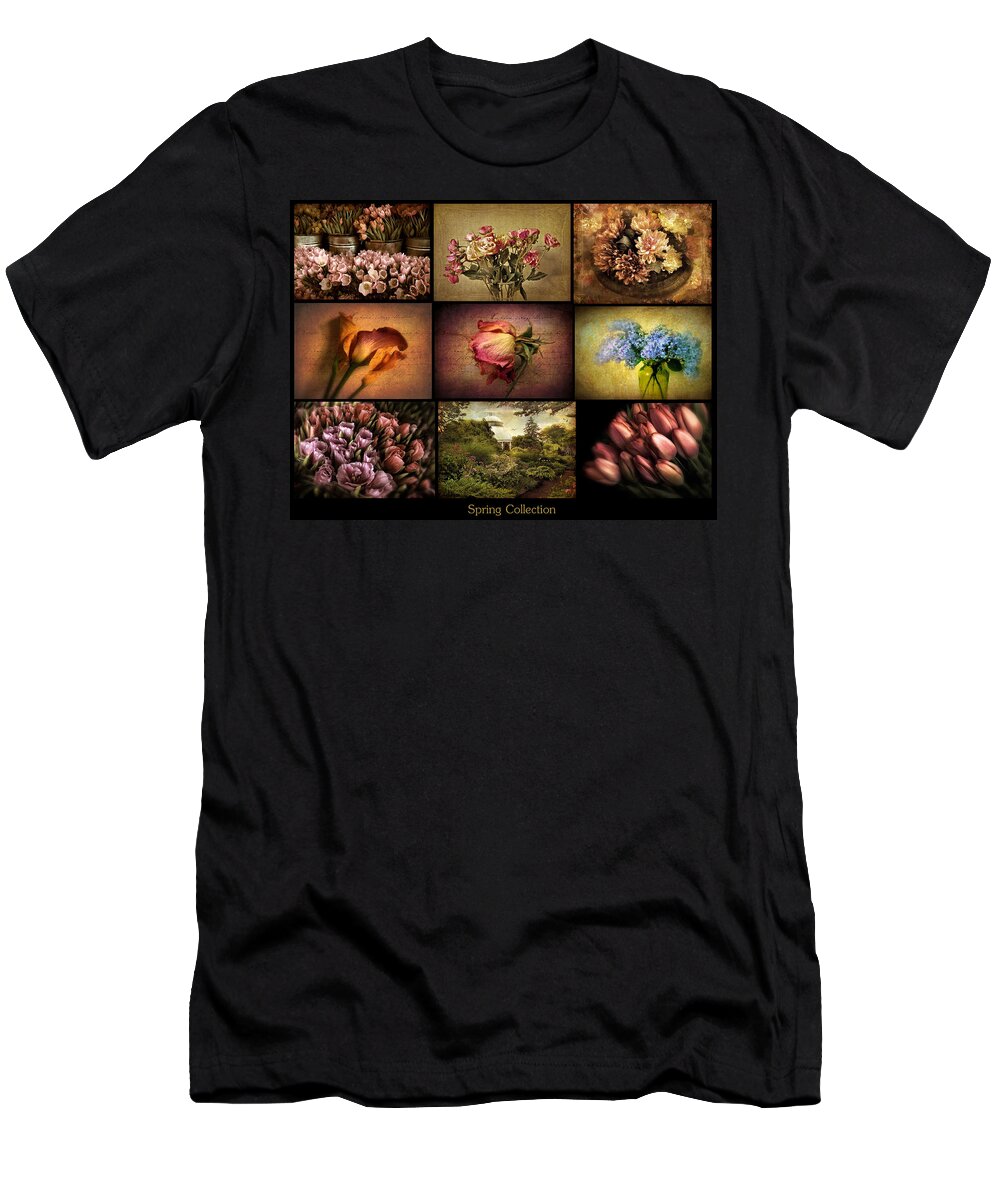 Flowers T-Shirt featuring the photograph Spring Collection by Jessica Jenney