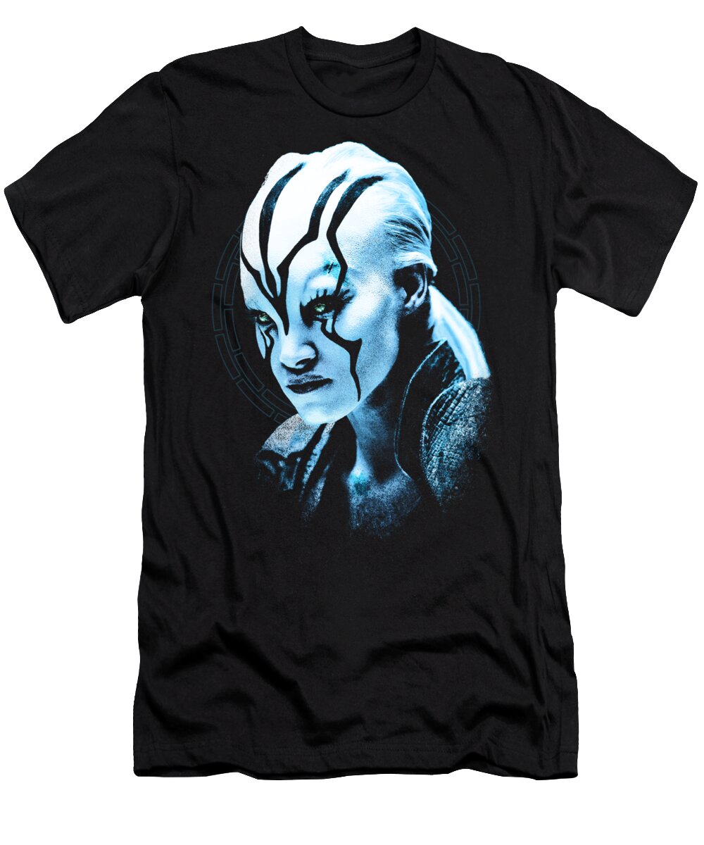  T-Shirt featuring the digital art Star Trek Beyond - Jaylah Burst by Brand A