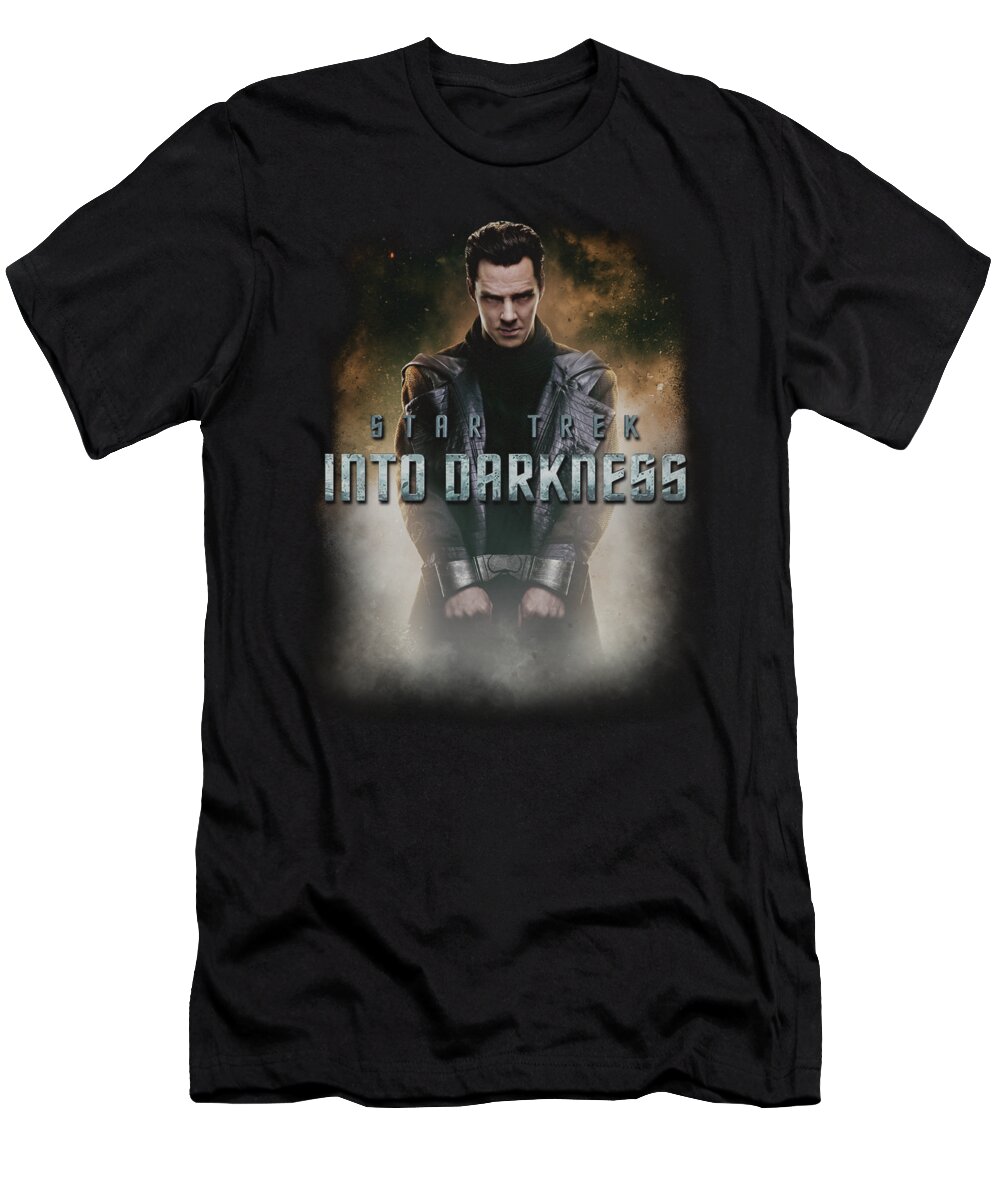 Star Trek T-Shirt featuring the digital art Star Trek - Darkness Harrison by Brand A
