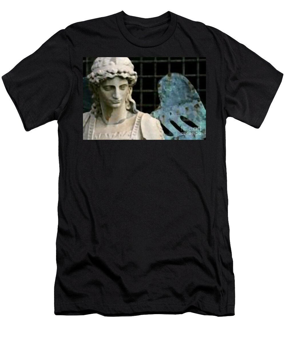 Statue T-Shirt featuring the photograph Statue by Archangelus Gallery