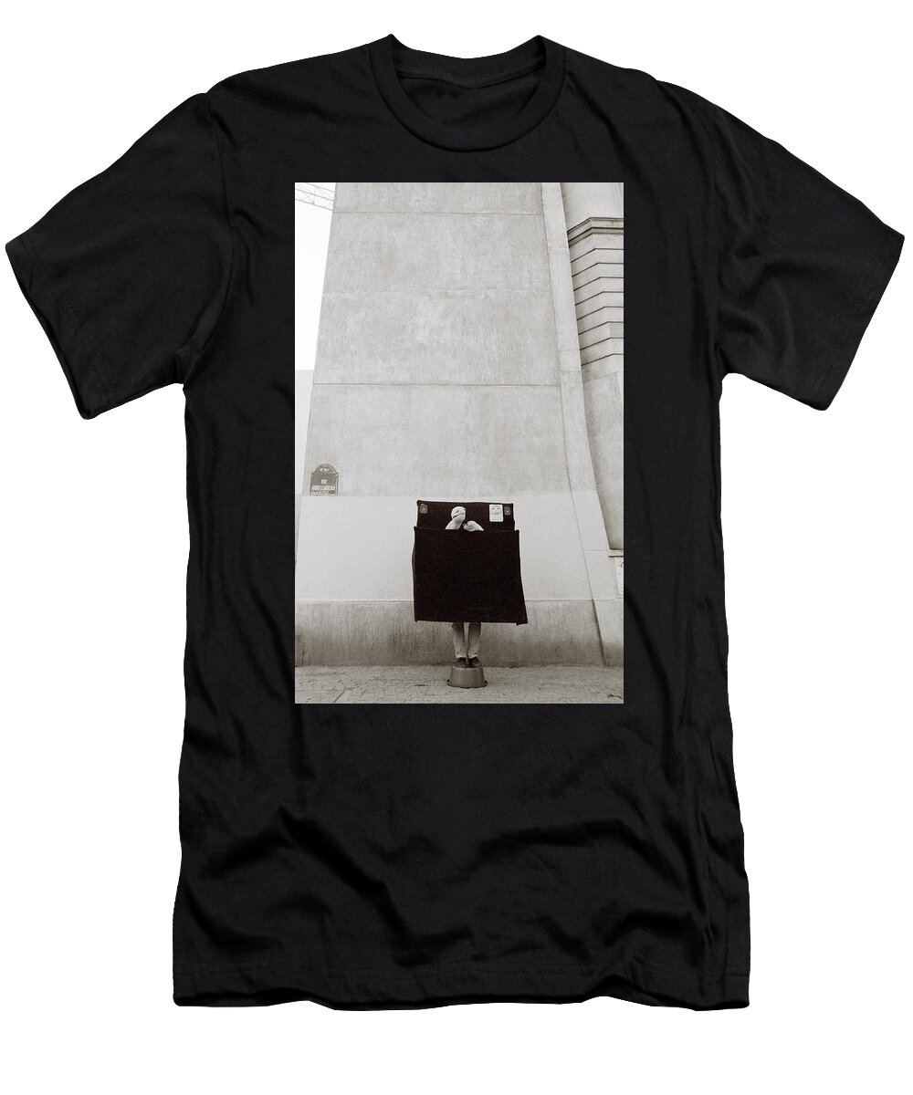 Paris T-Shirt featuring the photograph Paris Surrealism by Shaun Higson