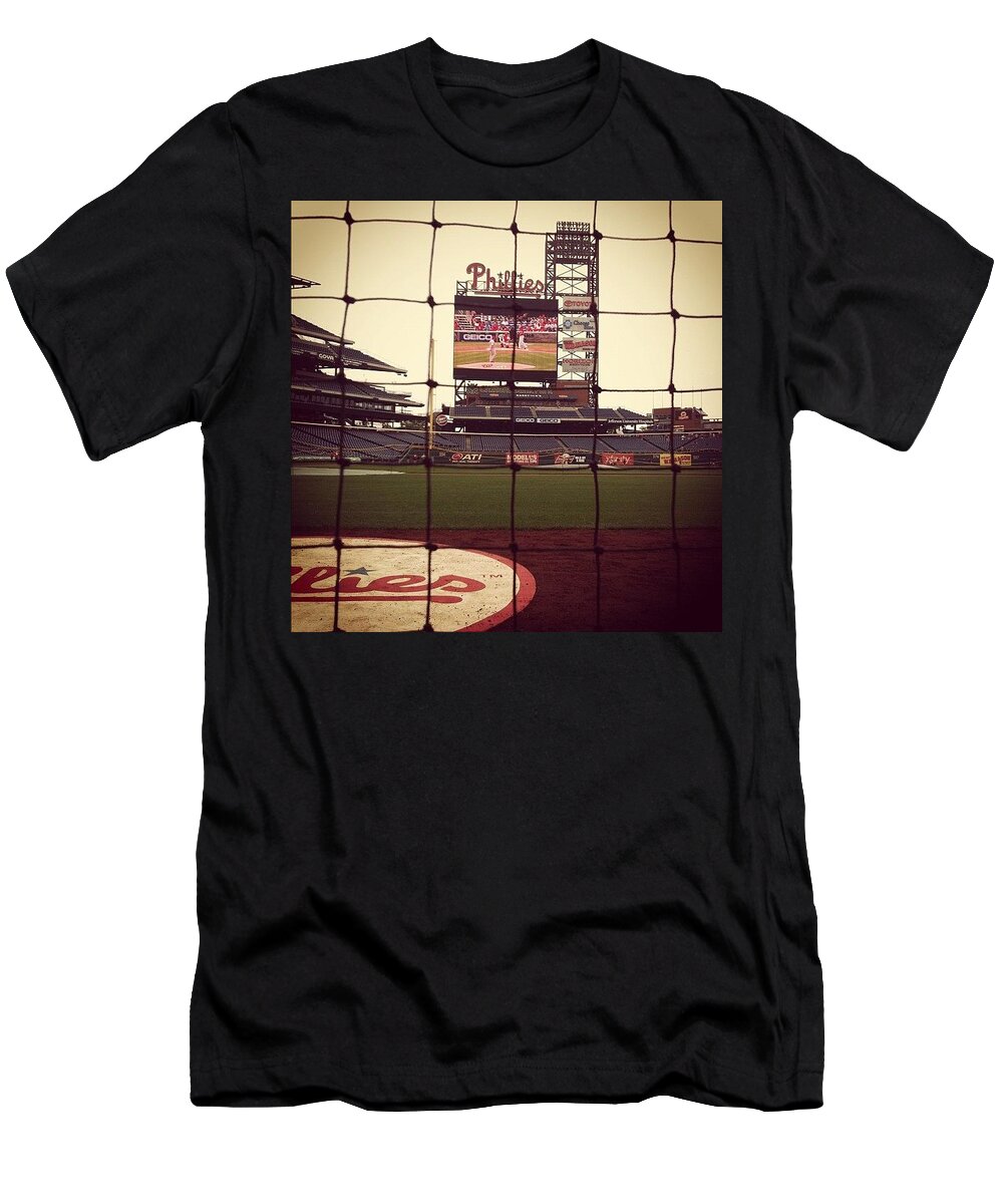 Phillies T-Shirt featuring the photograph Such An Amazing Experience. I'm by Katie Cupcakes