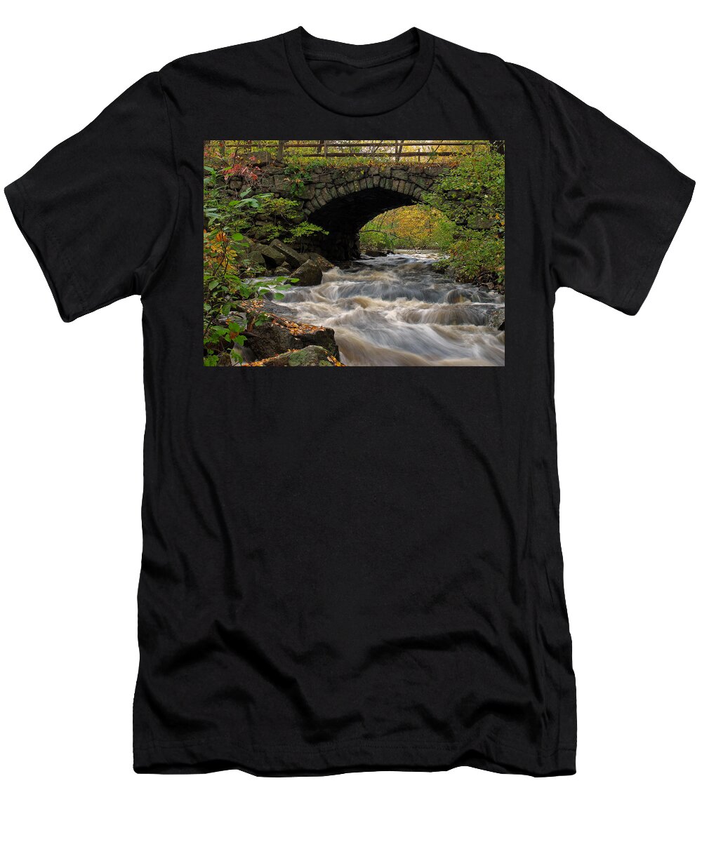 New T-Shirt featuring the photograph Sudbury River by Juergen Roth