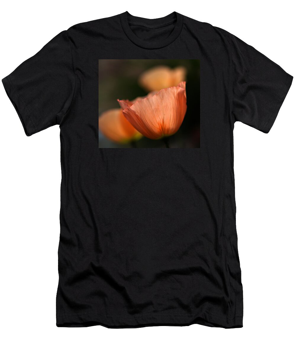 Poppy T-Shirt featuring the photograph Suenos de Flores by Joe Schofield