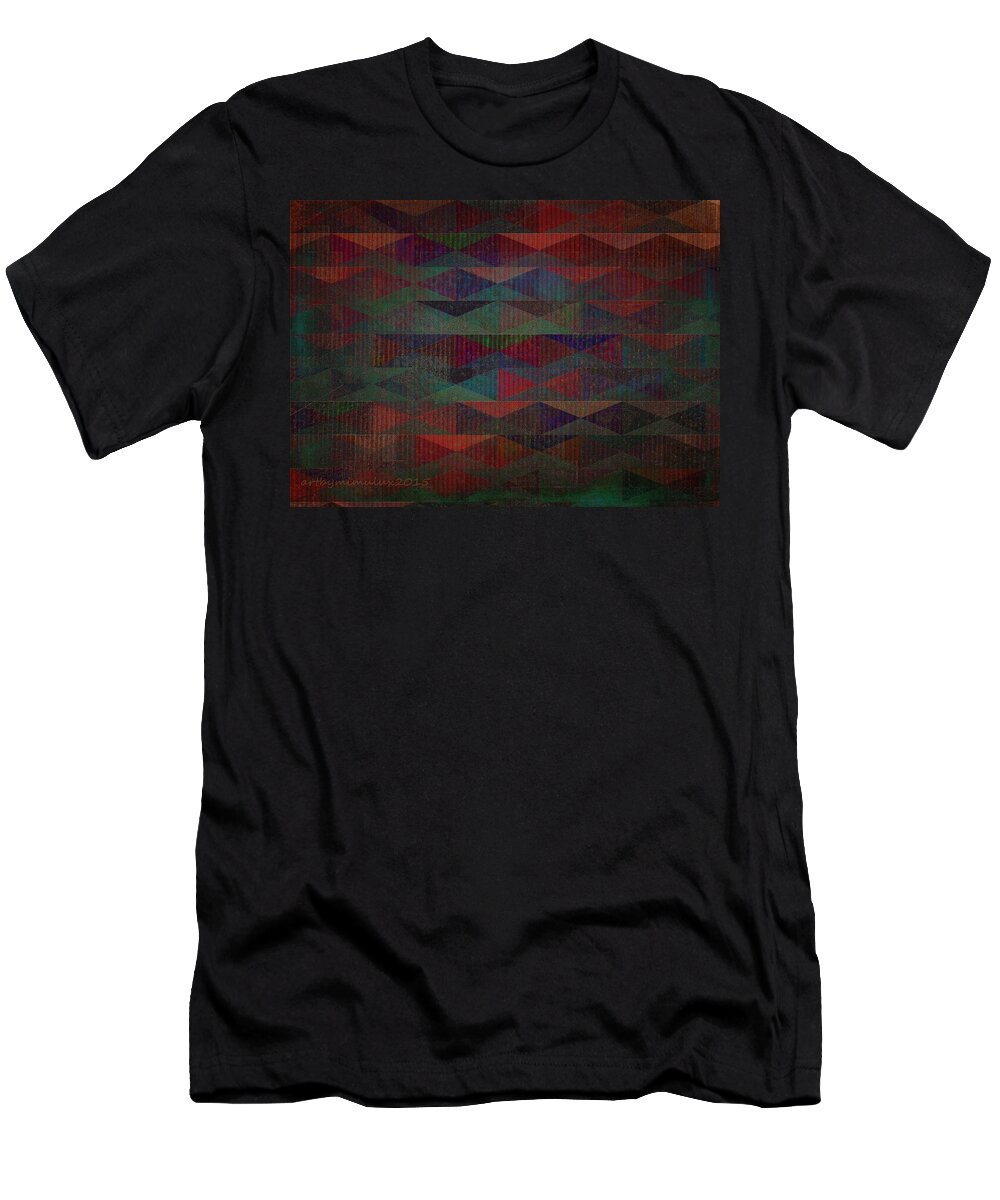 Summer T-Shirt featuring the digital art Summernights by Mimulux Patricia No
