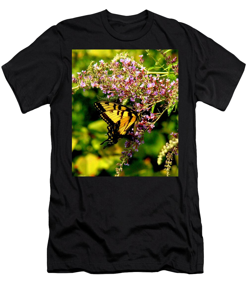 Fine Art T-Shirt featuring the photograph Summers End by Rodney Lee Williams