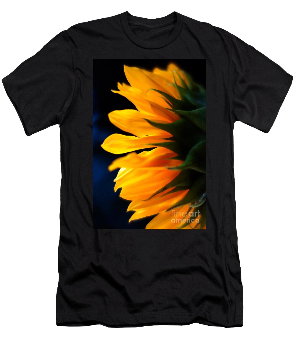 Flower T-Shirt featuring the photograph Sunflower 2 by Jacqueline Athmann
