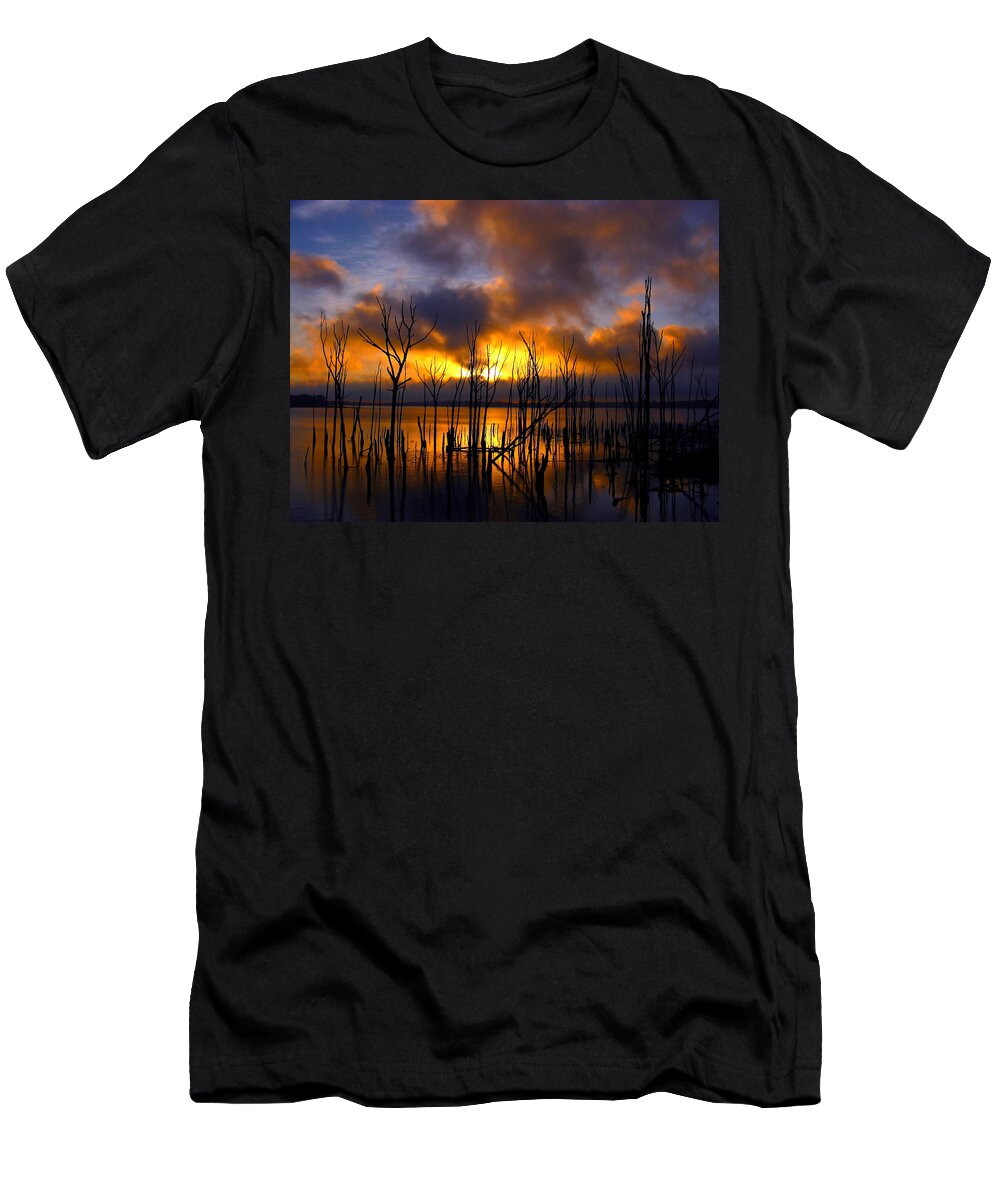 Sunrise T-Shirt featuring the photograph Sunrise by Raymond Salani III