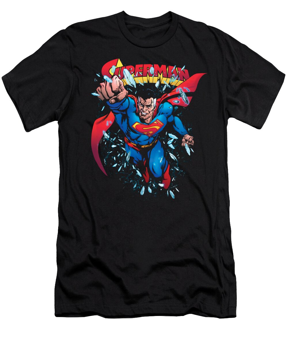  T-Shirt featuring the digital art Superman - Old Man Kal by Brand A