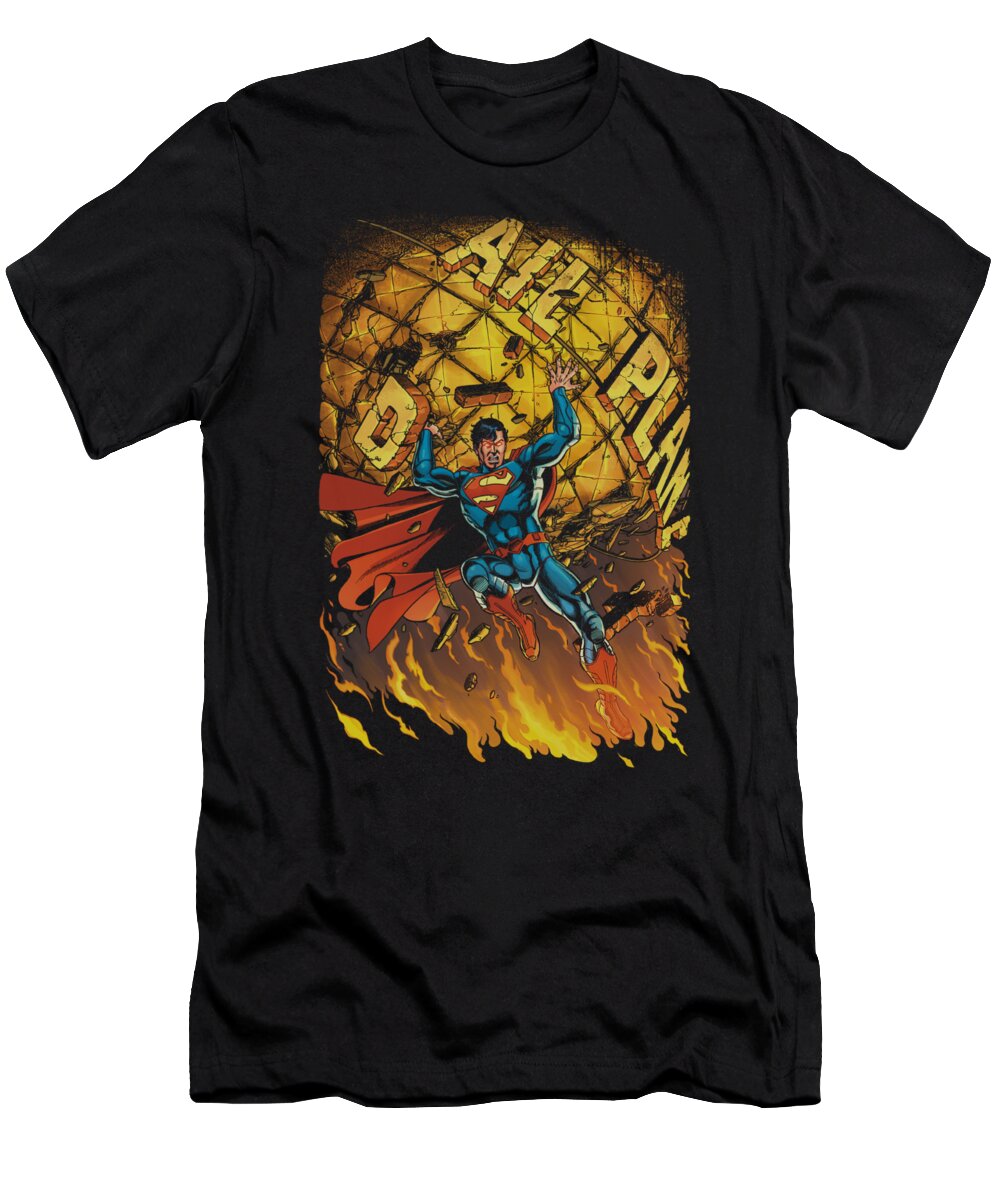 Superman T-Shirt featuring the digital art Superman - Superman #1 by Brand A