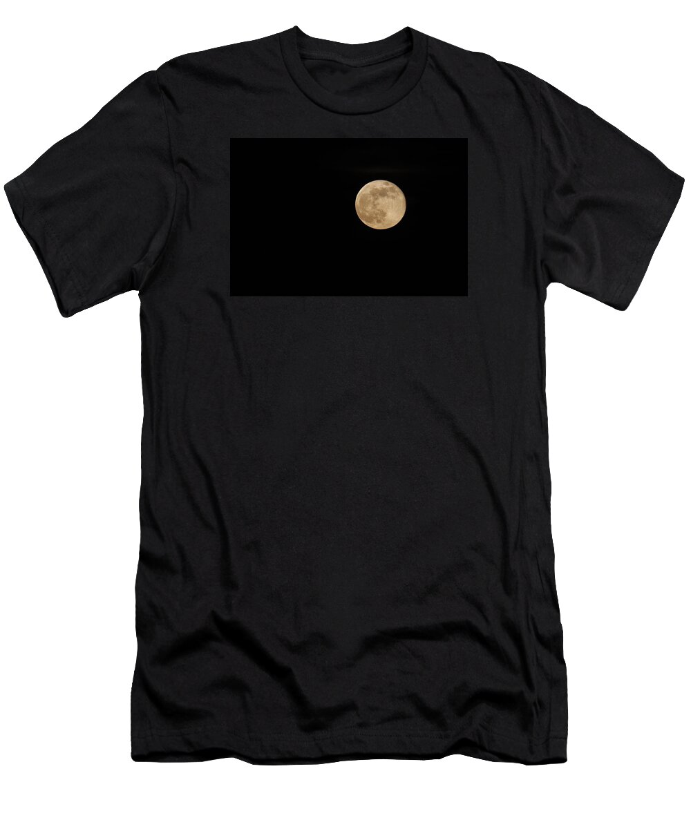 Moon T-Shirt featuring the photograph Supermoon by Kimberly Oegerle
