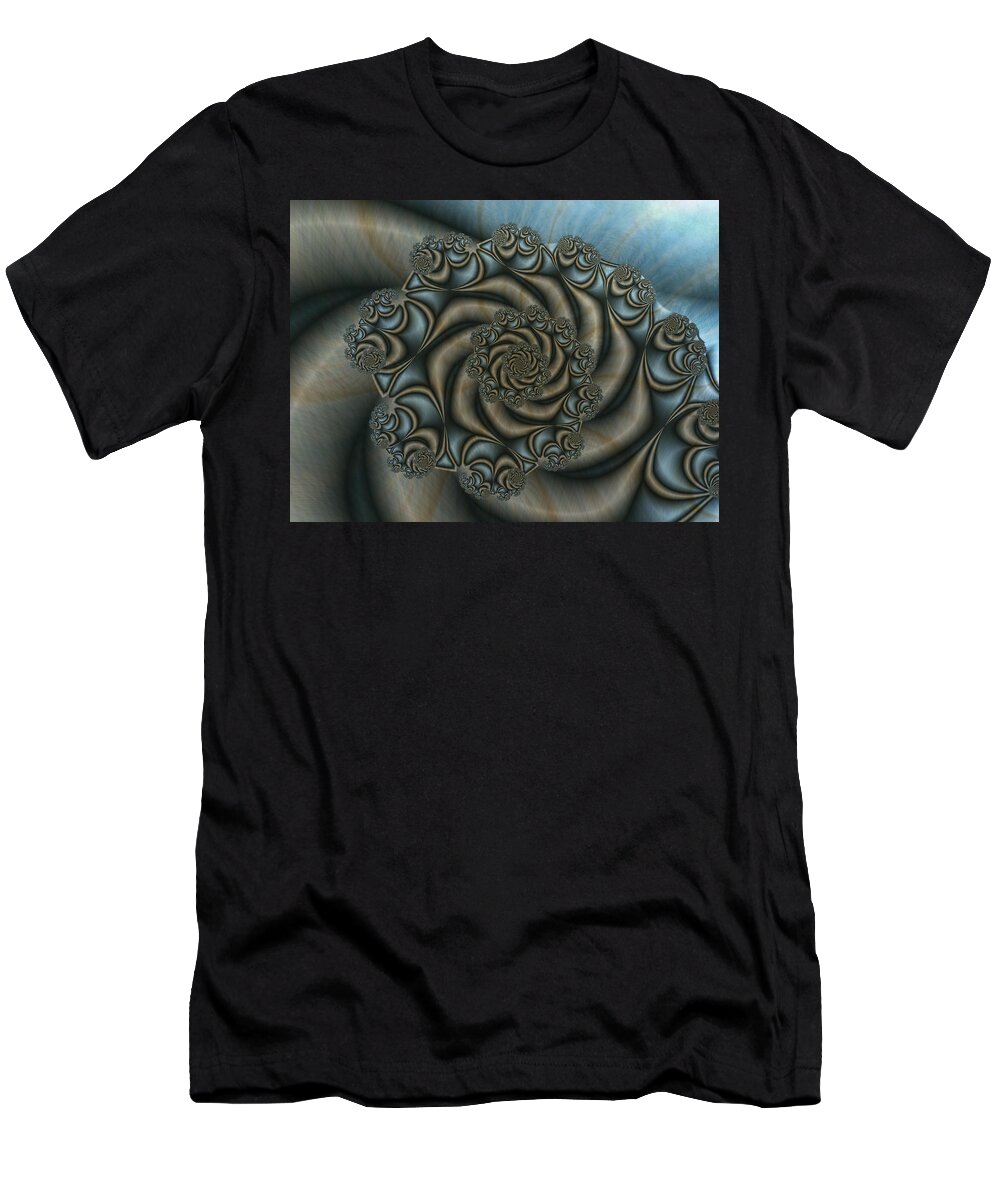 Digital Art T-Shirt featuring the digital art Symbiosis by Gabiw Art