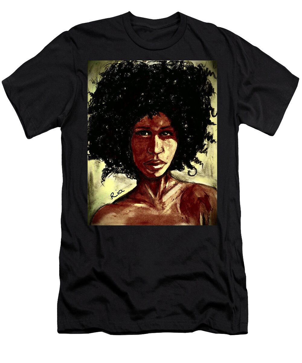 Beautiful T-Shirt featuring the photograph Take me or leave me Alone by Artist RiA