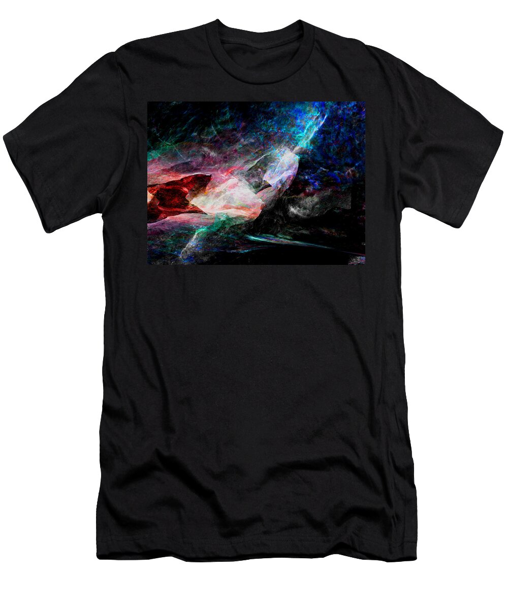 Abstract T-Shirt featuring the photograph The Gift by Stephanie Grant