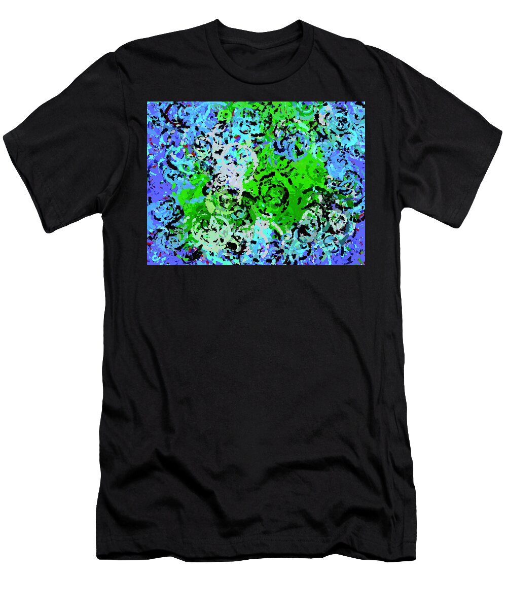 Abstract T-Shirt featuring the painting The Island of Hope by Bruce Nutting