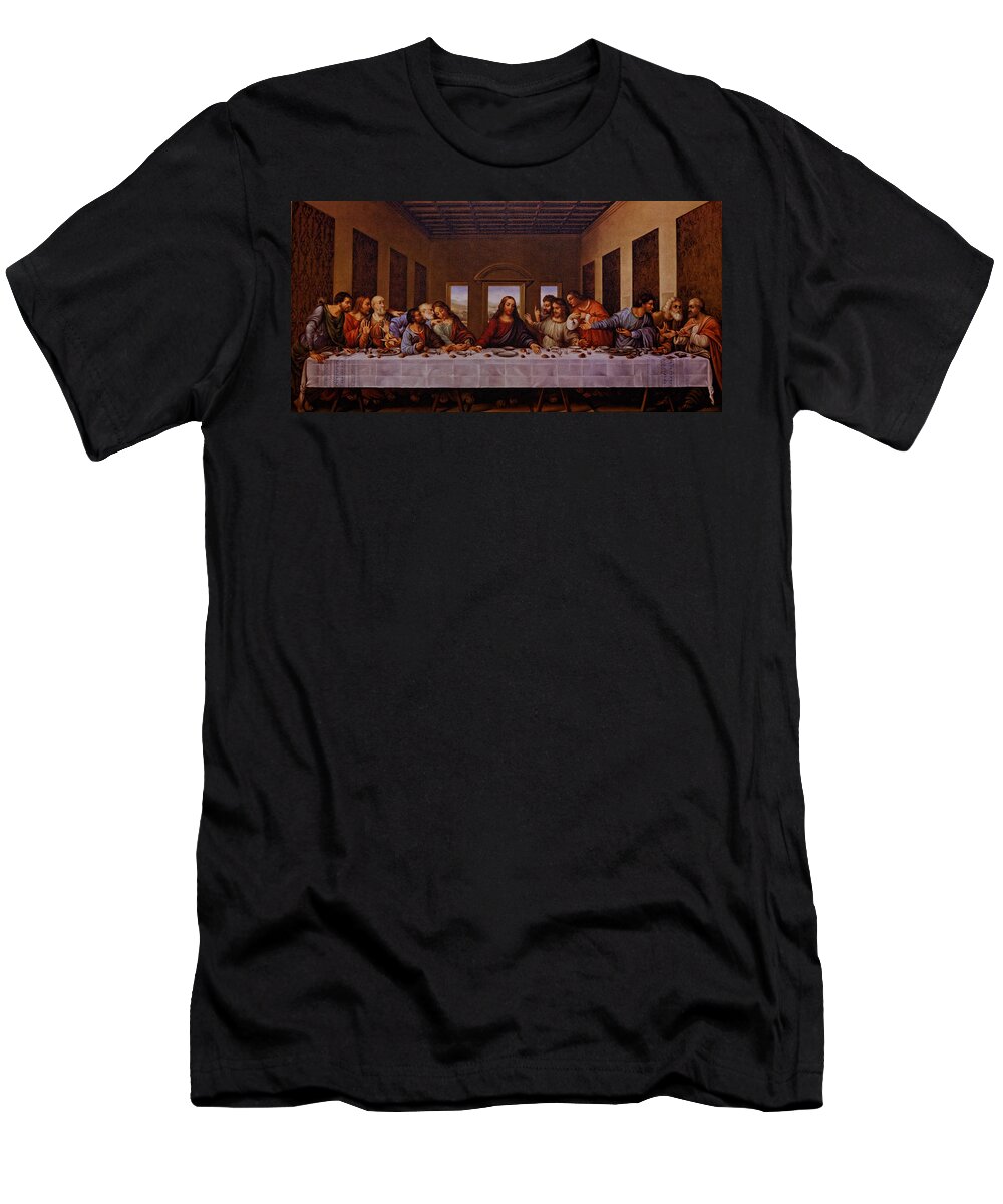 The Last Supper T-Shirt featuring the photograph The Last Supper by Jonathan Davison