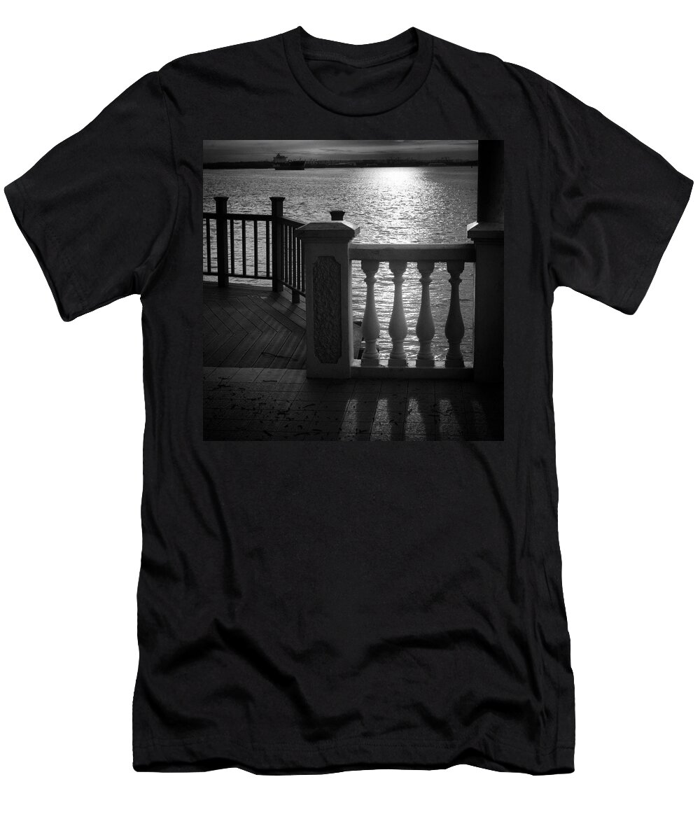 Lookout T-Shirt featuring the photograph The Look Out by Aleck Cartwright