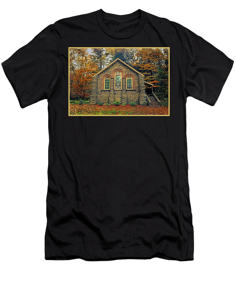 Old T-Shirt featuring the photograph The Parkside Chapel by Gary Keesler
